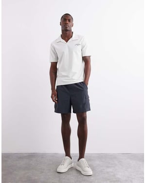 Cotton On cargo short in washed black