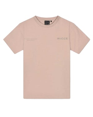 Nicce Heren Essentiële Crew Neck Oversized T-Shirt (Asgrijs)
