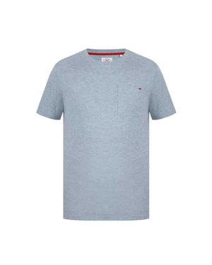 Lee Cooper Heren T-shirt met normale pasvorm (Grijze Mergel)