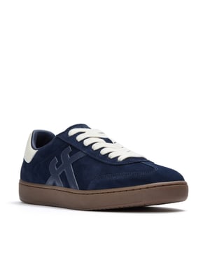 FitFlop De dash ff herensneakers van suède met t-neus