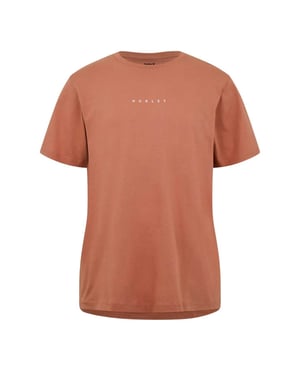 Hurley Heren T-shirt zonsondergang (Rood)