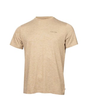 Calvin Klein Herr Randig Golf T-shirt (Khaki)