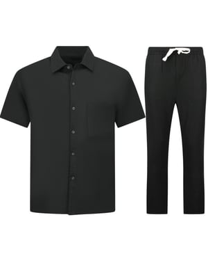 Enos Linnen zomerset oversized twinset