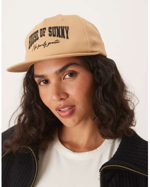 House of Sunny the power cap in tan