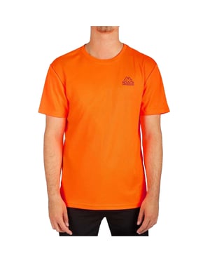 Kappa Heren Normaal T-Shirt (Oranje)
