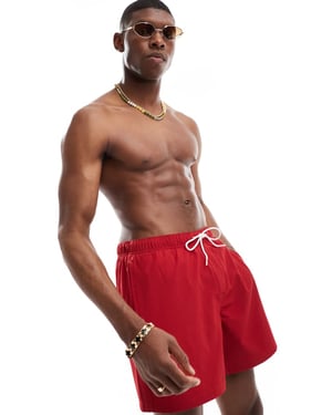 Hollister badshorts i röd