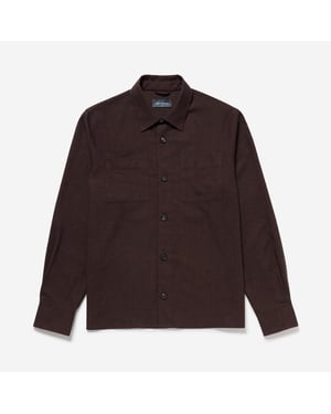 Oliver Sweeney Cotton/Wool Blend Overshirt