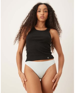 Calvin Klein perfectly fit thong in pale blue