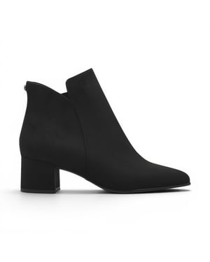 Tamaris dames zwarte nep-hakken enkellaarzen - 25354-43