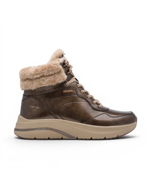 Tamaris dames bruine warme winterwaterdichte veteraars - 26278-45