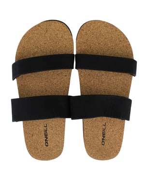 O'Neill Cork Womens Black Sliders