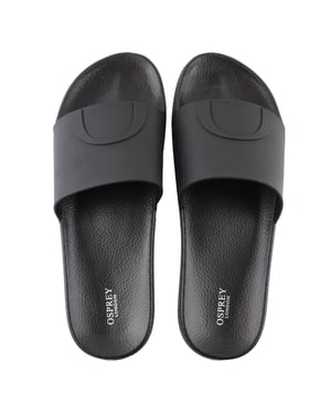 Osprey London The Cruz Mens Black Sliders