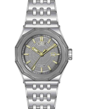 Invicta Reserve 50441 Herenhorloge - Automatisch Uurwerk - Roestvrij Staal met Zilveren Wijzerplaat - 48 mm