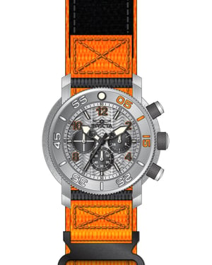 Invicta Coalition Forces 50093 Herenhorloge - Quartz Uurwerk - Roestvrij Staal met Zilveren Wijzerplaat - 50 mm