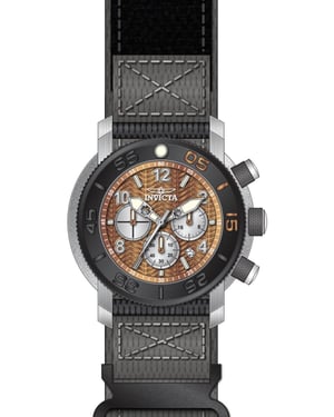 Invicta Coalition Forces 50094 Herenhorloge - Quartz Uurwerk - Roestvrij Staal met Koperen Wijzerplaat - 50 mm