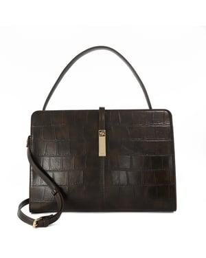 Dune Accessories Daintree - Branded-Hardware Top-Handle Bag