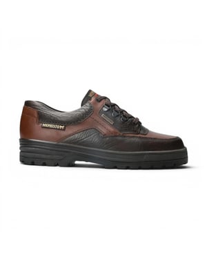 Mephisto herrarnas läderkastanjebruna promenadskor - Barracuda MT 742