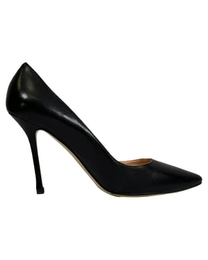 Sergio Rossi Godiva Pumps in Black Leather