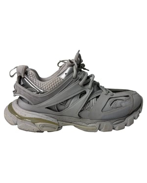 Balenciaga Track Recycled Sole Sneakers in Grey Polyurethane