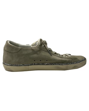 Golden Goose Super Star Sneakers in Beige Suède