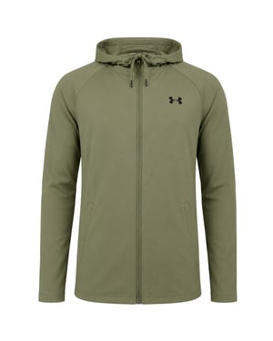 Under Armour Woven Perforated Mens Green Windbreaker Jacket