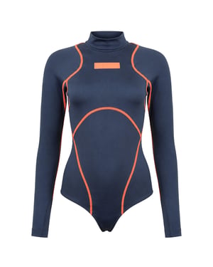 Under Armour Trek Womens Navy Bodysuit