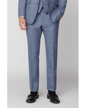 Tailored Suit Trousers in Light Blue