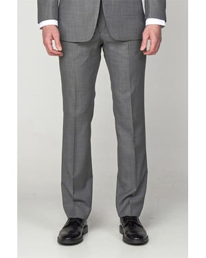 Regular Suit Trousers in Grey