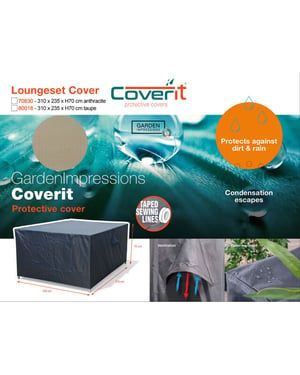 Garden Impressions Coverit loungeset hoes 310x235xh70 cm -