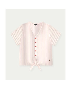 Elvira Collections Blouse silvia striped linen