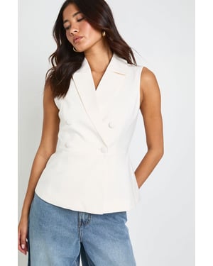 Tailored Peplum Waistcoat