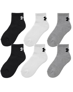 Under Armour 6-Pack Charged Kids Multicolour Socks