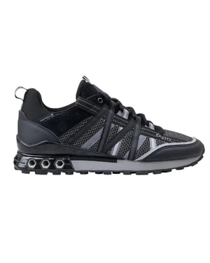 Cruyff Hexagon suède Hex-Tech sportschoenen voor dames (Zwart/Grijs)