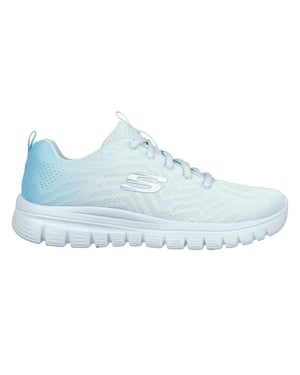 Skechers Graceful 2.0-träningsskor för kvinnor/damer (Ljusblå)