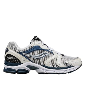 Saucony Triumph 4 hardloopschoenen voor dames (Wit, Marine)