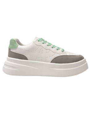 Kappa Ari casual platform-sportschoenen voor dames (Wit/Grijs)