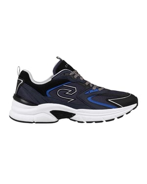 Cruyff Scorpius leren sportschoenen voor heren (Marine)
