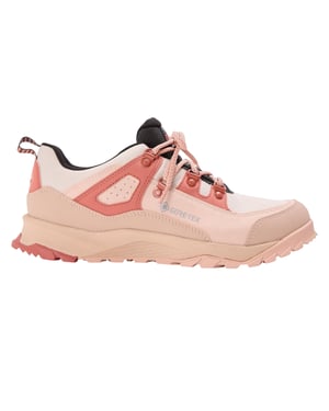 Timberland Lincoln Peak leren wandelschoenen met veters voor dames (Rood)