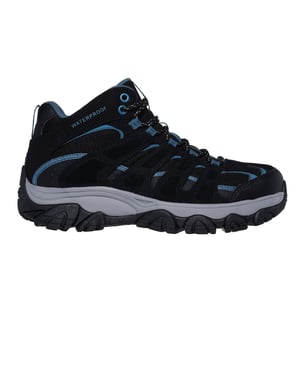 Skechers Dames/Dames Adventurer Waterdichte Wandelschoenen (Zwart)
