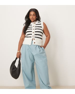 ASOS DESIGN Curve rena ballongbyxor i turkos