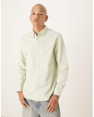 Calvin Klein Jeans classic oxford shirt in mint green
