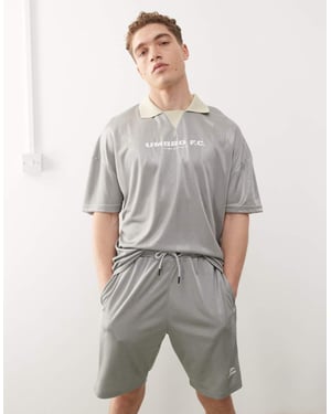 Umbro fotbollströja t-shirt i silver
