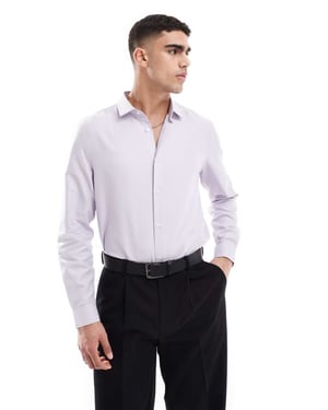 ASOS DESIGN regular shirt in pink