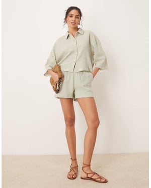 JDY ostdukshorts set i salvia