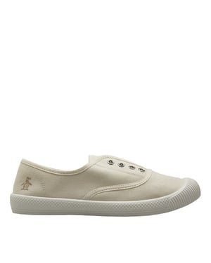 Penguin Anita Canvas Dames Off White Hakken