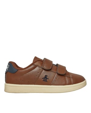 Penguin Junior Marmer Tan/Navy Sneakers