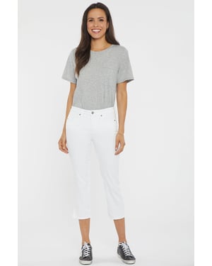 Chloe Capri Jeans Met Zijslitsen