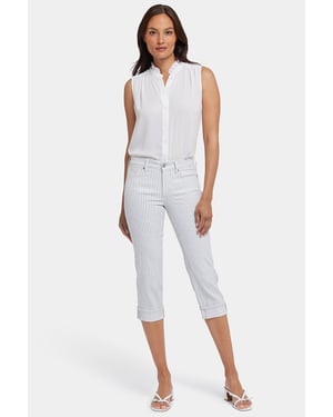 Marilyn Straight Crop Jeans Met Manchetten