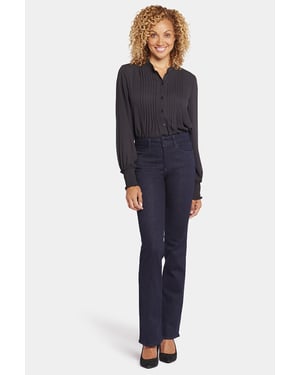 Barbara Bootcut Jeans Donkerblauw Premium Denim (Petite)