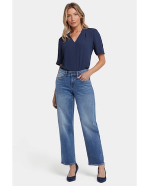 Jemma Barrel Jeans met Hoge Taille